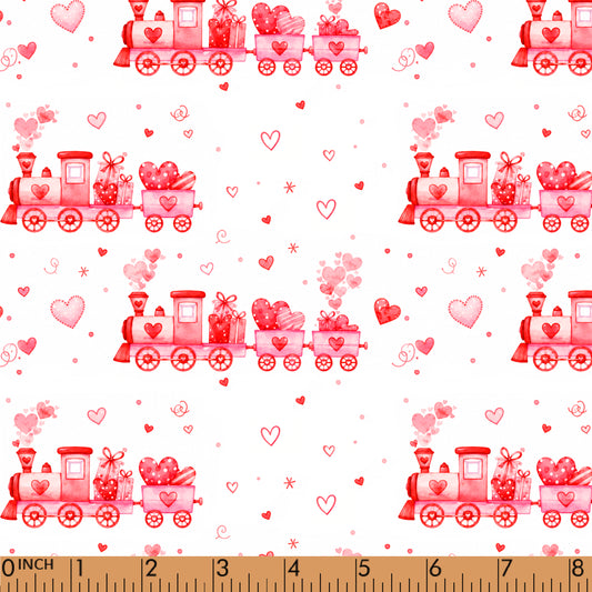 PP1111 - Red Smocking Floral