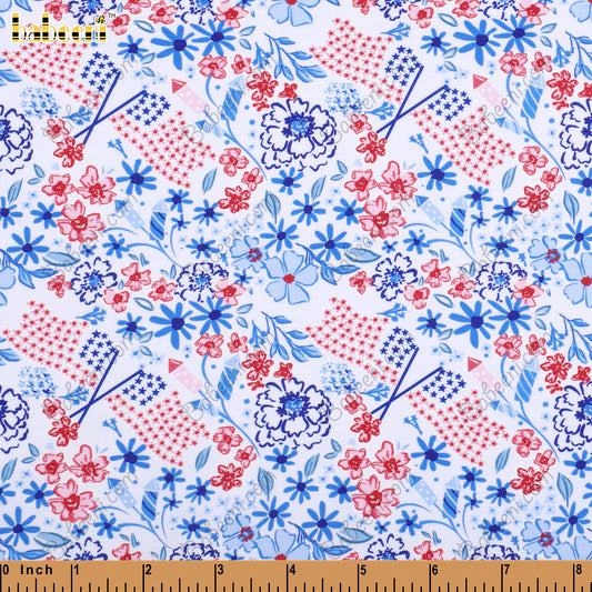 PP920 - US independence pattern fabric printing 4.0