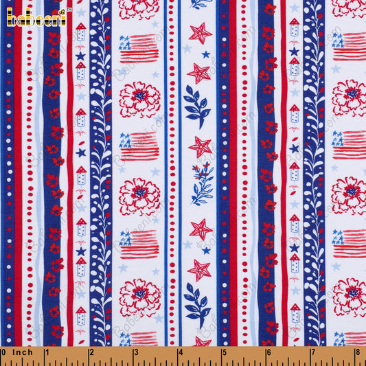 PP927 - US independence pattern fabric printing 4.0