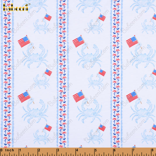 PP936 - US independence pattern fabric printing 4.0