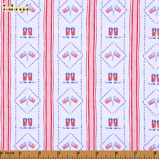 PP937 - US independence pattern fabric printing 4.0