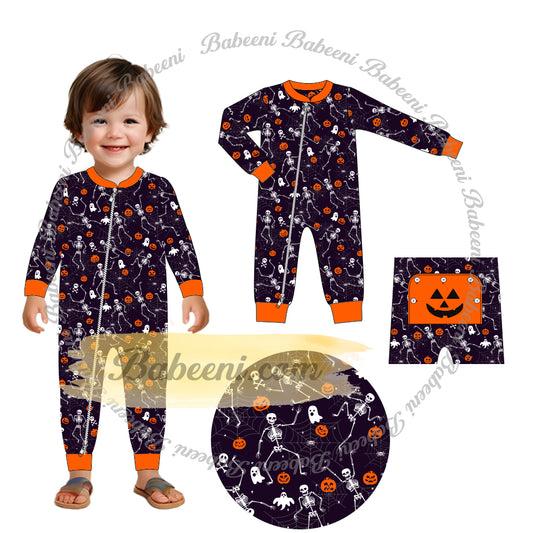 PP939-Halloween pattern fabric printing ECO