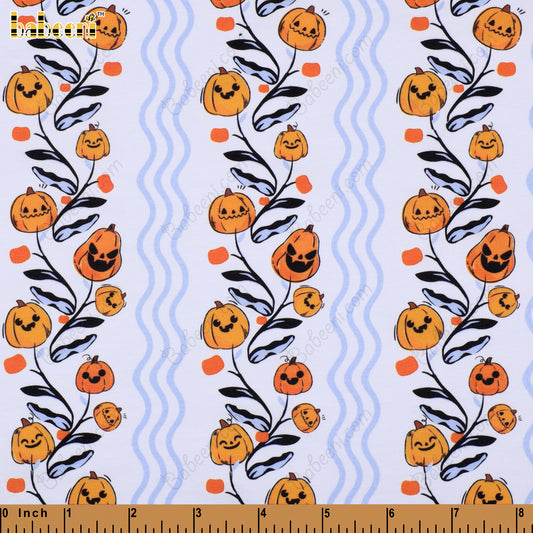 PP942-Halloween pattern fabric printing 4.0