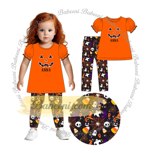 PP943-Halloween pattern fabric printing ECO