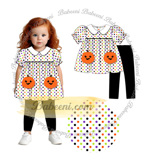 PP948-Halloween pattern fabric printing ECO