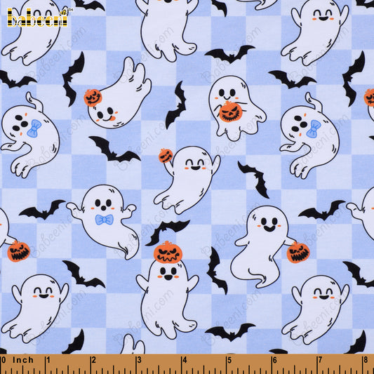 PP949-Halloween pattern fabric printing 4.0