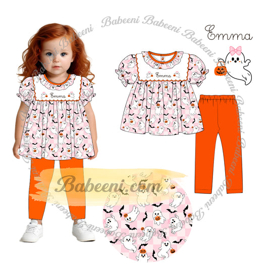 PP950-Halloween pattern fabric printing ECO