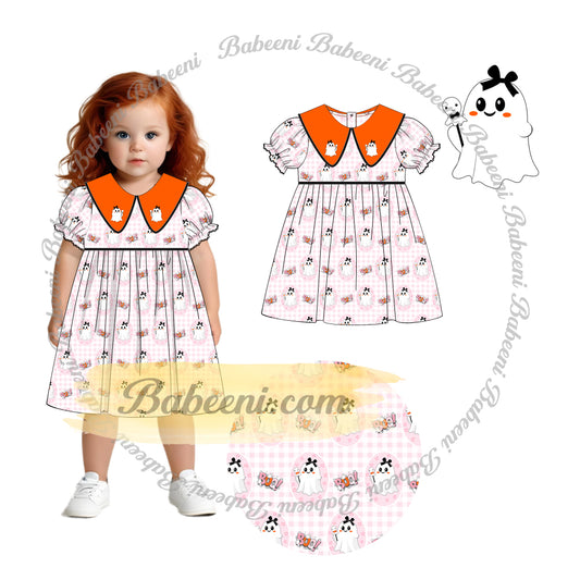 PP952-Halloween pattern fabric printing ECO
