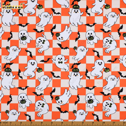 PP954-Halloween pattern fabric printing 4.0