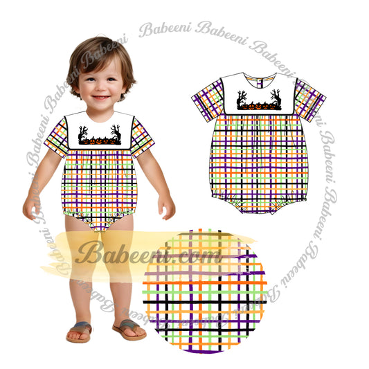 PP955-Halloween pattern fabric printing ECO