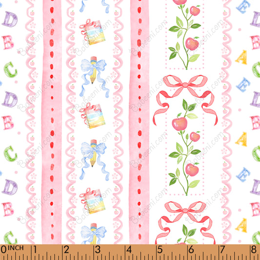 PP956 - Back to School pattern printed 4.0