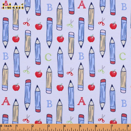 PP959 - Back to School pattern printed 4.0