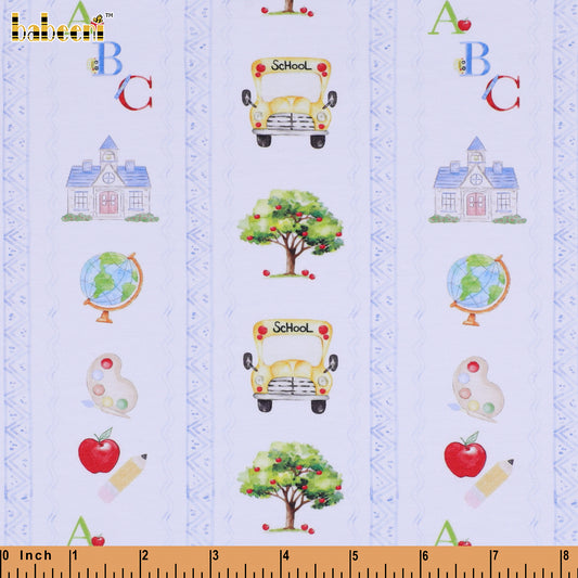 PP960 - Back to School pattern printed 4.0