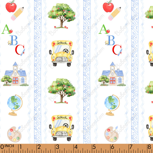 PP960 - Back to School pattern printed 4.0