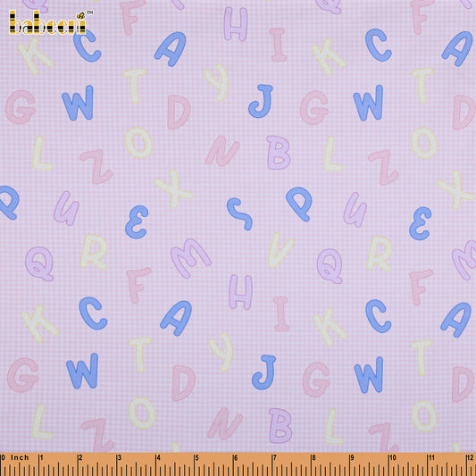 PP974 - Back to School pattern printed 4.0