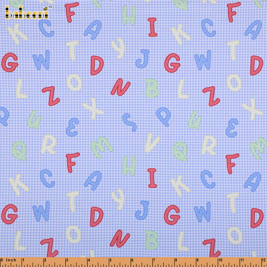 PP975 - Back to School pattern printed 4.0