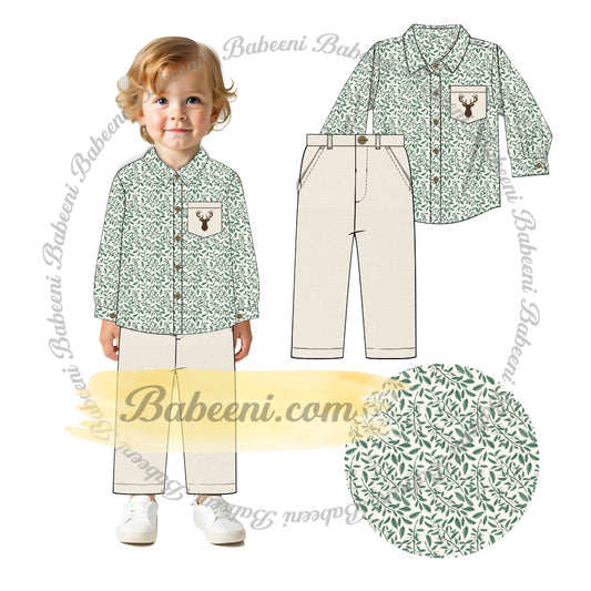 PP985 - Fall Winter Pattern Print ECO