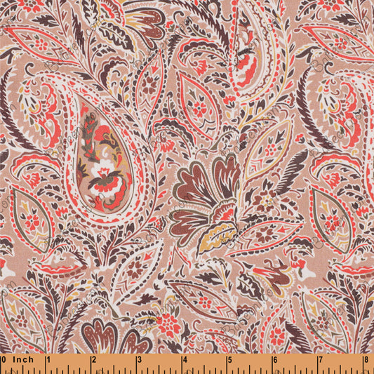 VA022 - Dubai Fabric pattern ECO print