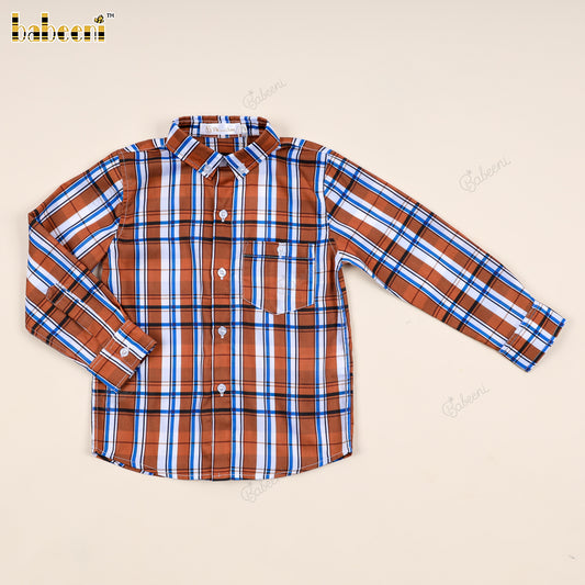 Boys' Cotton Piqué Shirt - VAB010
