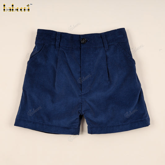 Boys' Navy Corduroy Pants - VAB011