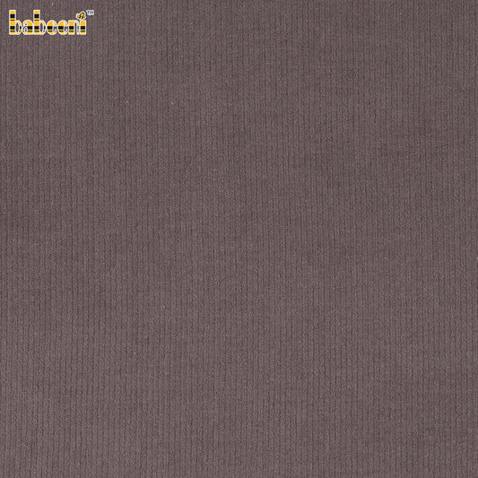 N82- Brown corduroy fabric