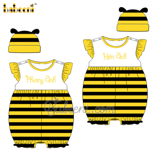 Name stripe bubble for twins – GS 21