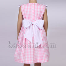 Cute ballet shoes appliqued dress with ruffle - DR 2632