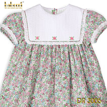 Tiny Vintage Floral Dress- DR 3005