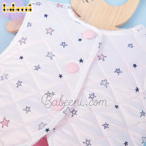 Star printed children coat for little babies – QC 90