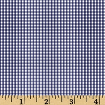 B55 - Navy gingham