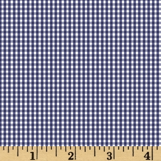 B55 - Navy gingham