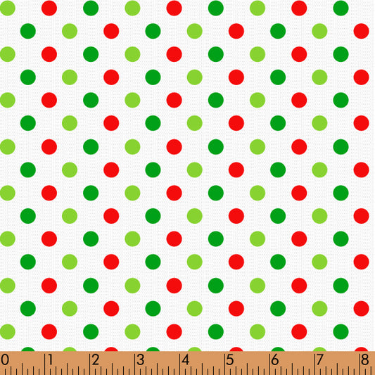 D94.0 - Multi color polka dot printed 4.0