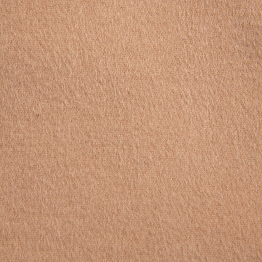 WL8- Caramel plain Like Wool fabric