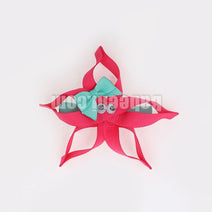 Pink Ribbon Hair Bow HB 84