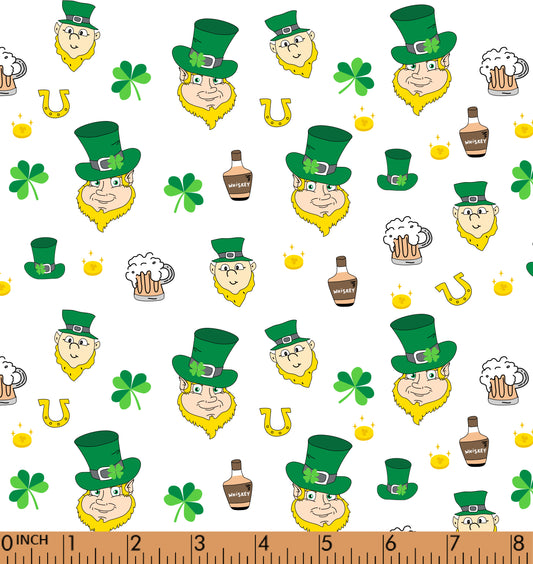 K257- St. Patrick Guy knit printing 4.0