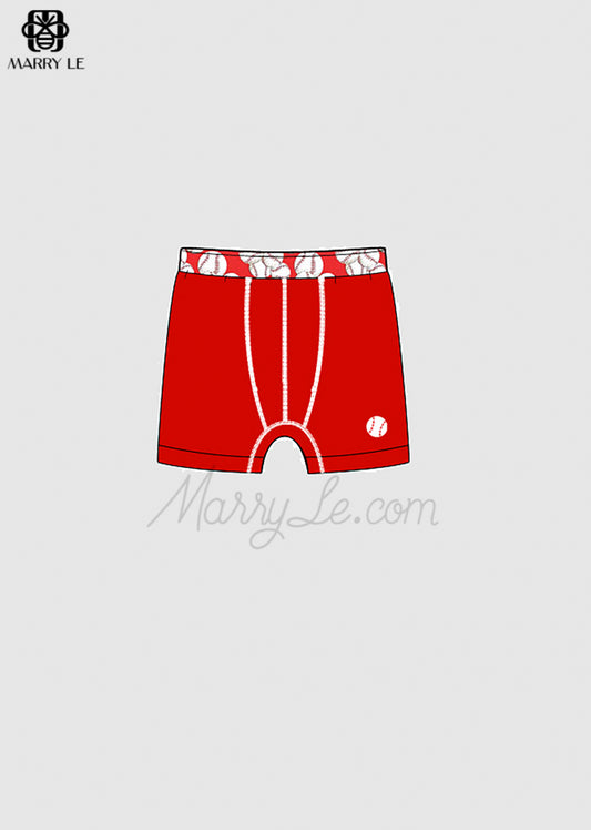 BASEBALL EMBROIDERY MAN UNDERWEAR - MD259