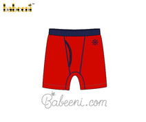 Steering wheel embroidery man underwear - UM 20