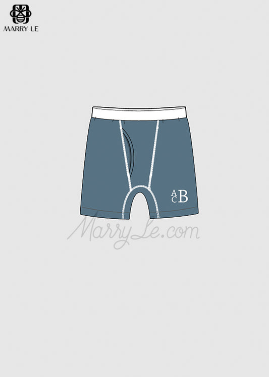 BLUE STONE MONOGRAM MAN UNDERWEAR - MD268