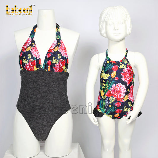 Tulip floral matching swimwear - FW 23