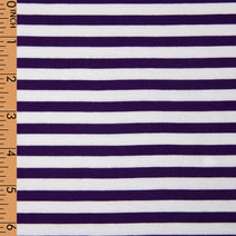 K28.0 - Dark purple small stripe knit