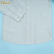 Boy Shirt In Green With Star - BC1233