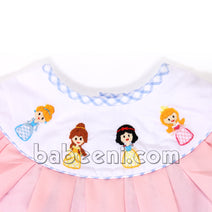 Net embroidery Dress for Baby Girl-DR 2603