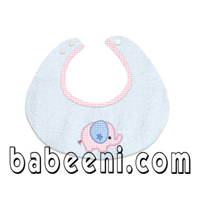 Elephant cotton baby bibs BI 07