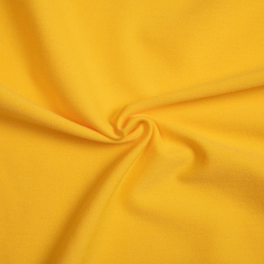 LC05- Yellow plain Lacoste Fabric