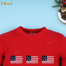 Boy Sweater American Flag - BC1215