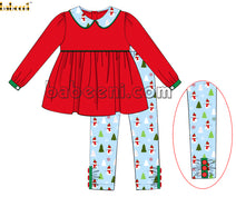 Nice Christmas girl outfit - KN 205