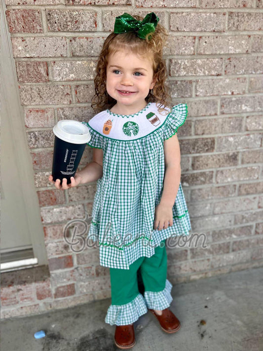 Starbuck smocked set