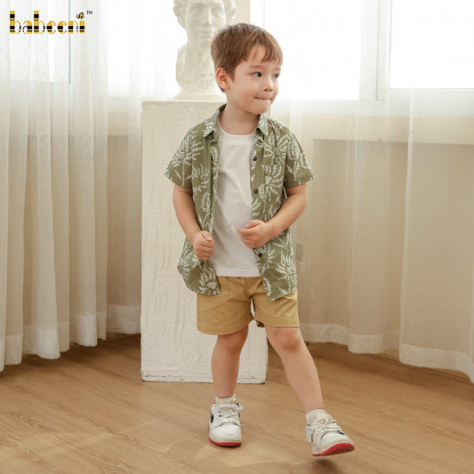 BC1372 – Boys’ ECO Printed Short-Sleeve Shirt