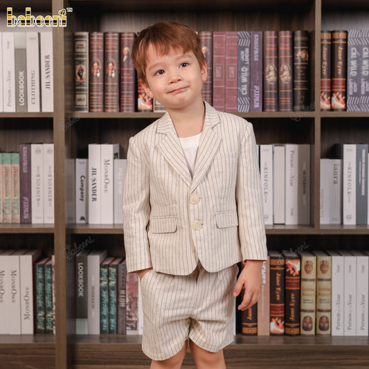 BC1384 – Boys’ Linen Suit Jacket