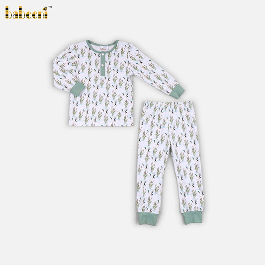 BC1418 - Forest Sprig Eco Knit Lounge Set